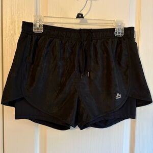 RBX Black Women's Athletic Shorts
